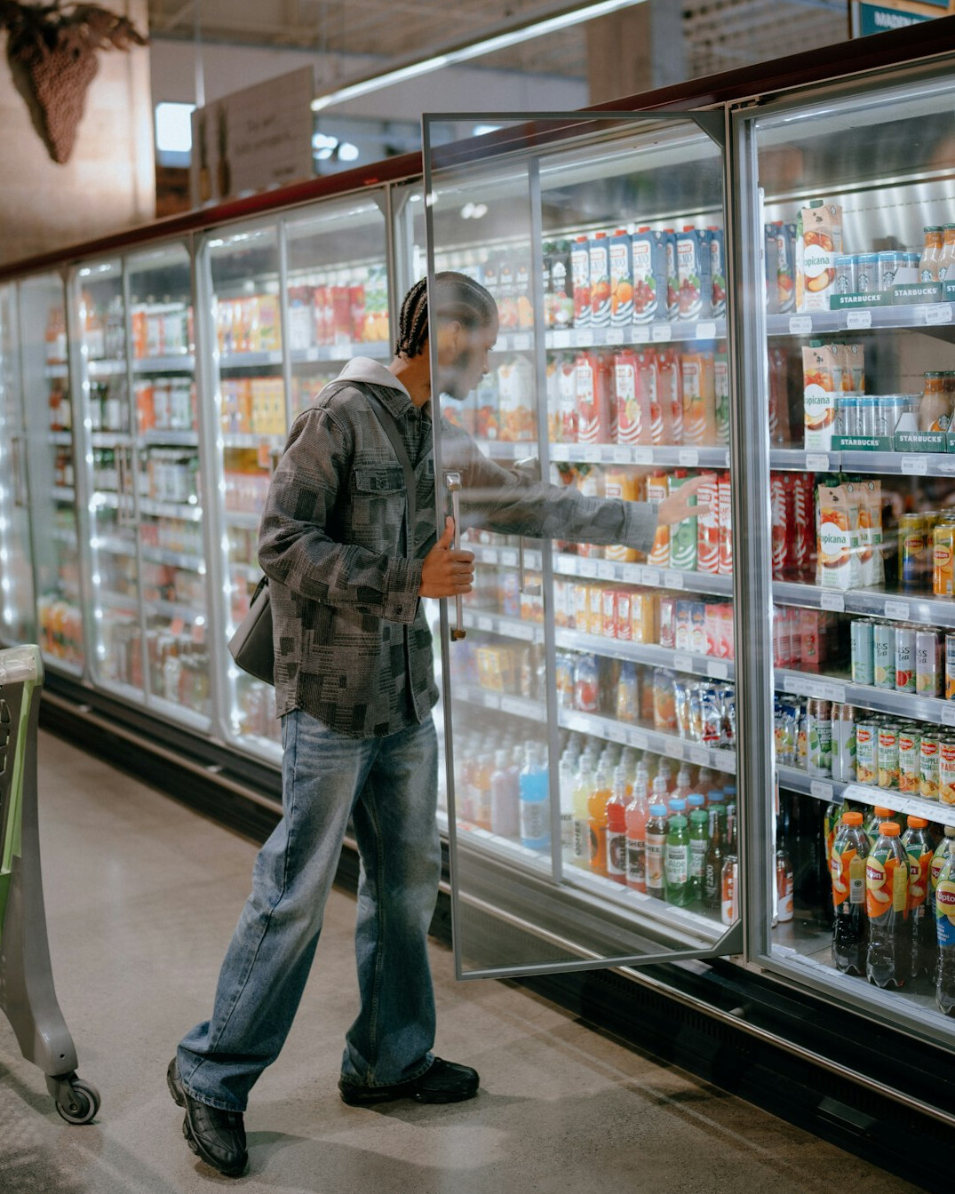 store detective watching customers